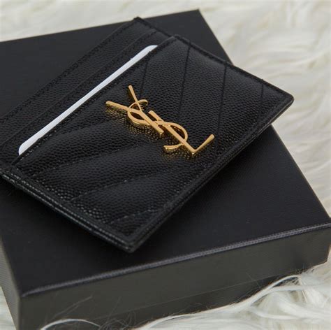 ysl wallet card holder|Saint Laurent wallets.